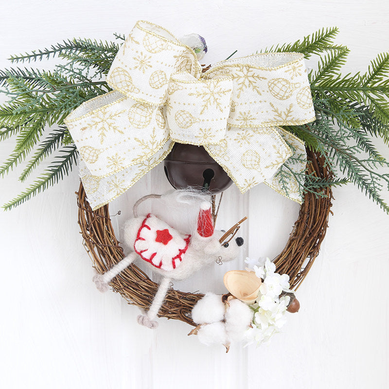 Christmas Wreaths Hanging Decorative