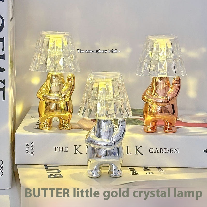 LED Creative Crystal Small Night